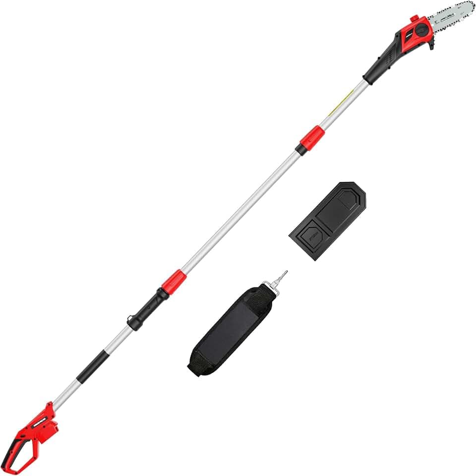 HEINPRO Cordless Pole Saw Compatible with Milwaukee M18 Battery