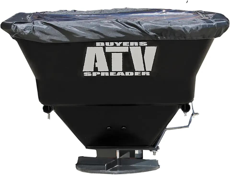 Buyers Products ATVS100 100 lb ATV Rear Rack Mount Broadcast Spreader