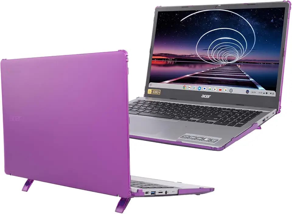 mCover Case ONLY Compatible for 2023-2025 15.6" Acer Chromebook 315 CB315-5H Series Notebook Computer (NOT Fitting Any Other Acer Models) - Purple