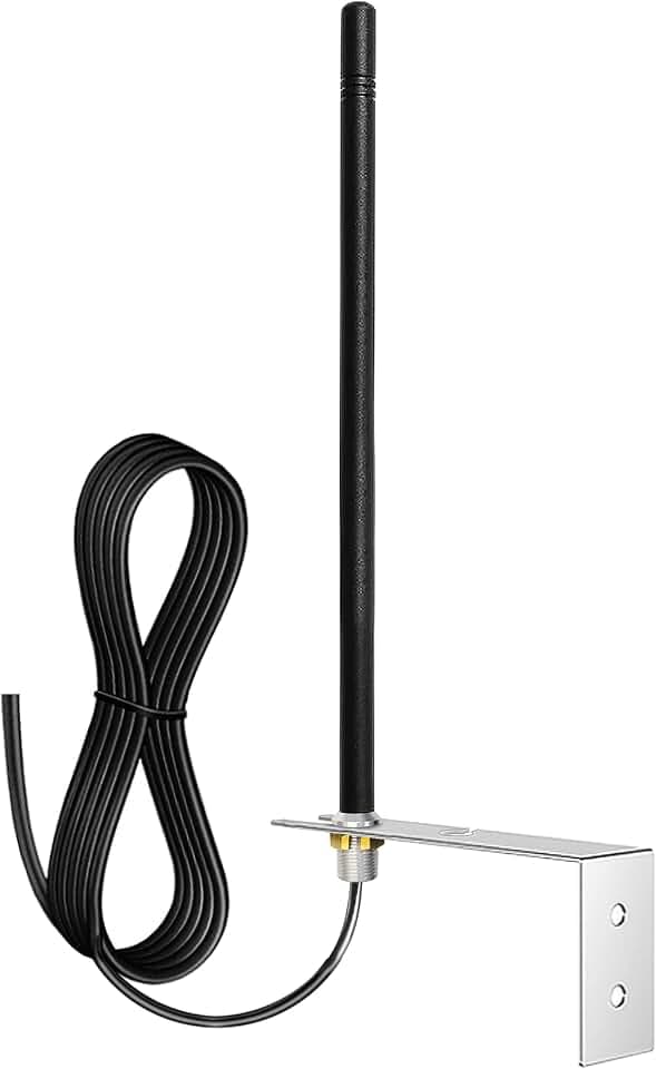 Universal Antenne 433,92 MHz für Automatische Torempfänger und Garagentorautomatisierung, inklusive Halterung und Verlängerungskabel