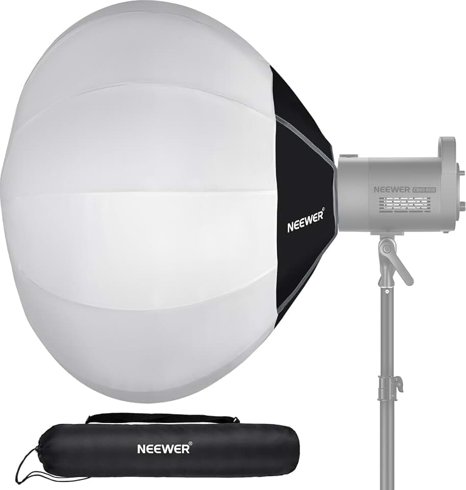 NEEWER 33.5"/85cm Lantern Softbox, Quick Release Bowens Mount, NS35L