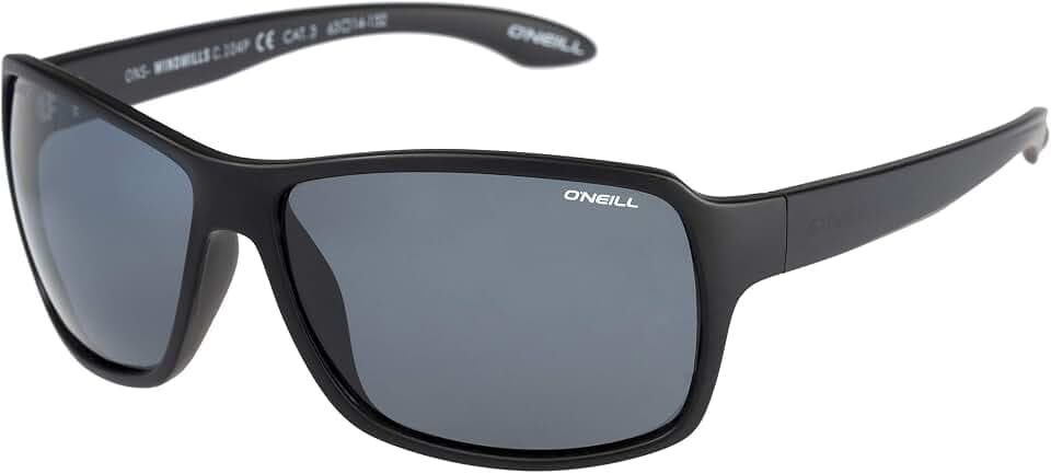 O'Neill Windmills 104P Polarised Sonnenbrille - Rechteckig - Herren - Casual - Grau - Polarisiert - UV-Schutzbeschichtung - Männer