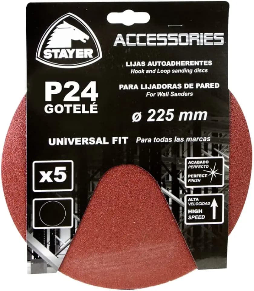 STAYER 12.470 – Set mit 5 Gr24 Special Gotele LP 700 E Sandes