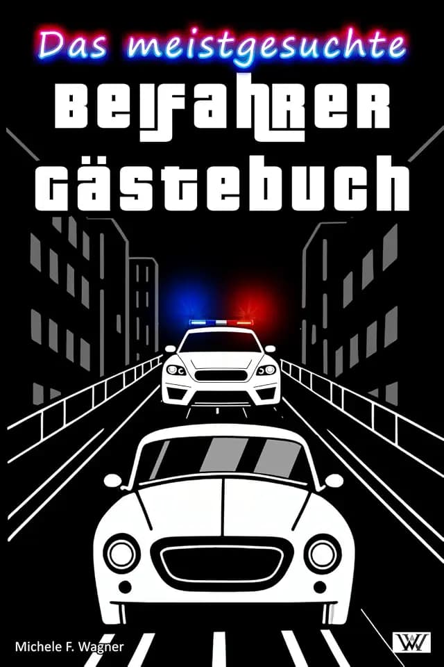 Das meistgesuchte Beifahrer Gästebuch:: Lustiges Geschenk zum 18. Geburtstag oder bestandener Fahrprüfung für Jungen und Mädchen | Buch zum Ausfüllen ... für Fahranfänger zum Führerschein, Schwarz