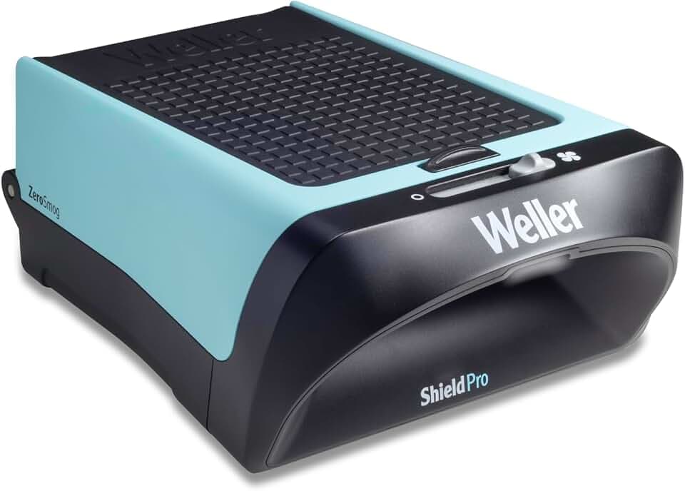 Weller FT91019299 ZeroSmog Shield Pro Lötrauchabsaugung – ESD‑sicher, kompakt, mit Filtereinheit & regelbarer Absaugleistung