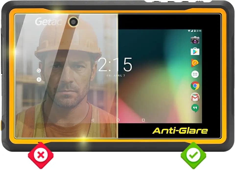 IPG Anti-Glare for Getac ZX70 Rugged Tablet Display Matte Finish Screen Protector Film, Perfect for Outdoor Use for GtcZX70.AG