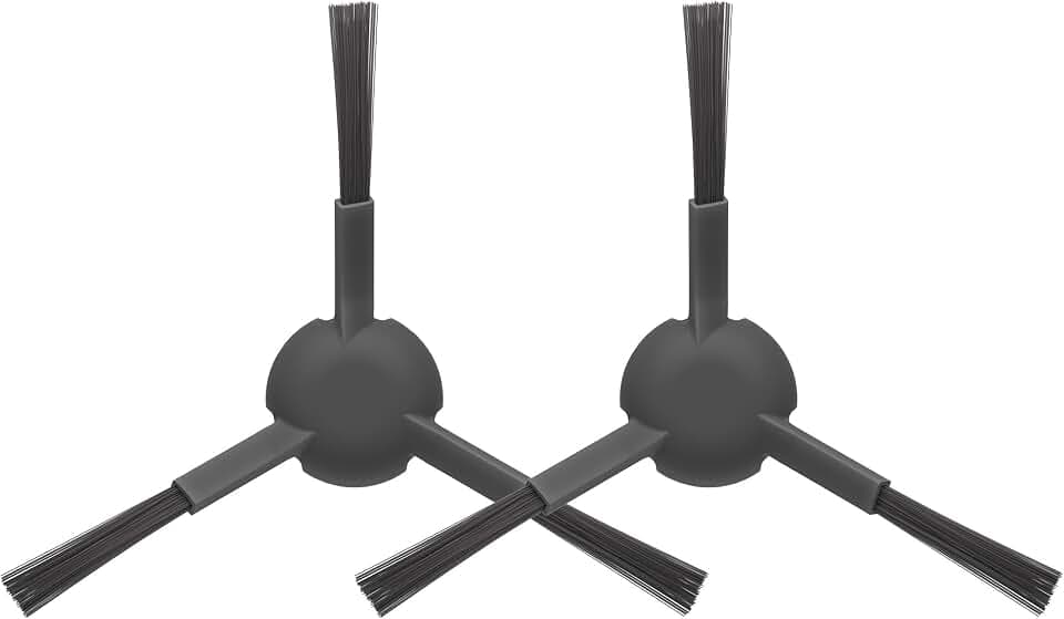 Dreame Ersatz-Seitenbürste für Dreame Staubsaugerroboter L10sProGen2///L10sUltraGen2/D20Plus/L40UltraAE/D20Ultra/D20/L10sProGen3, spiralförmige Form zum Entfernen von Schmutz an den Kanten