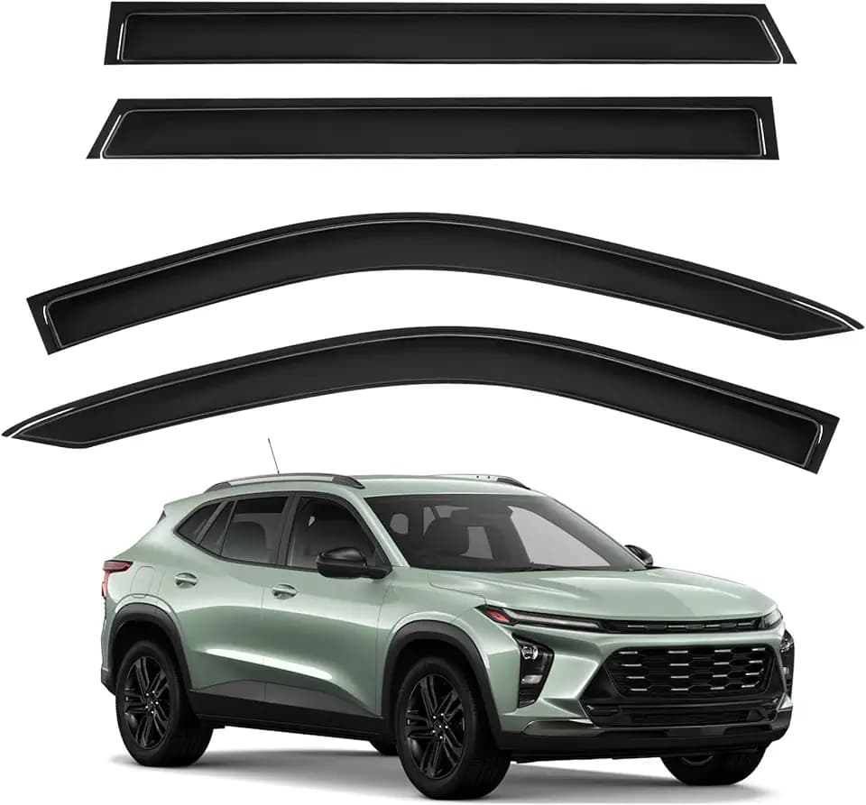 Tape-On Window Rain Guards for Chevy Trax 2024-2026