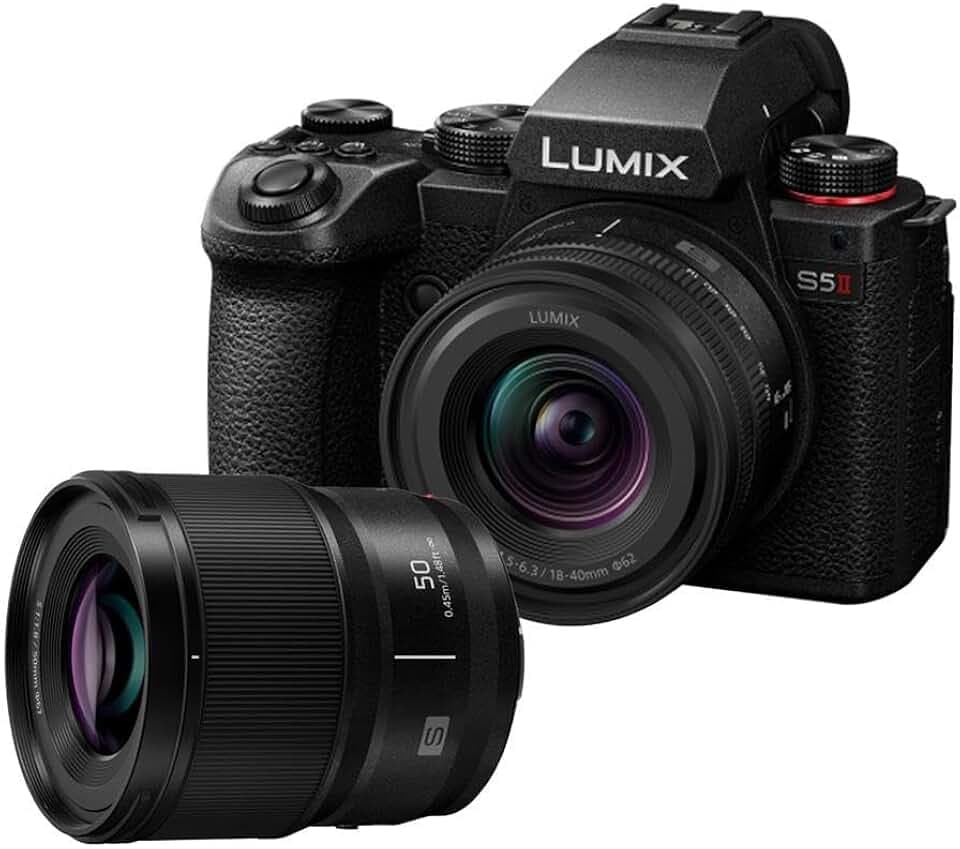 Panasonic LUMIX S5M2 Vollformat-Systemkamera Twin Lens Kit