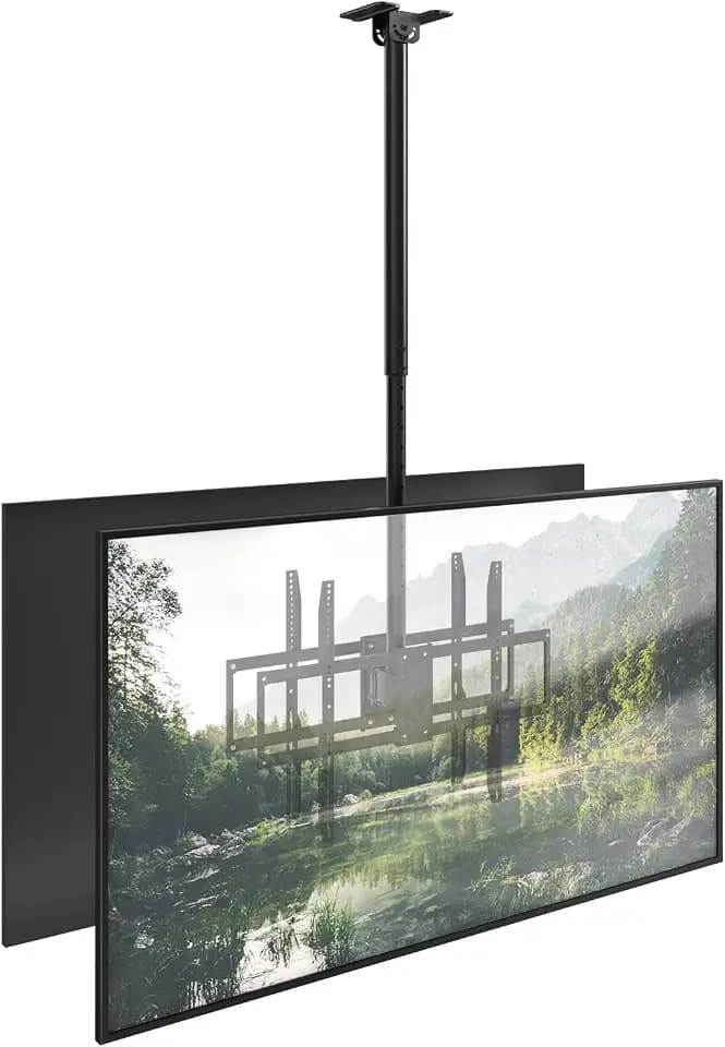 Dual TV Ceiling Mount Back-to-Back - fits 43-86 Inch Heavy Duty Screens