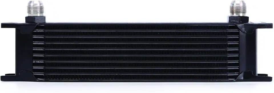 Mishimoto Universal 10 Row Oil Cooler, Black