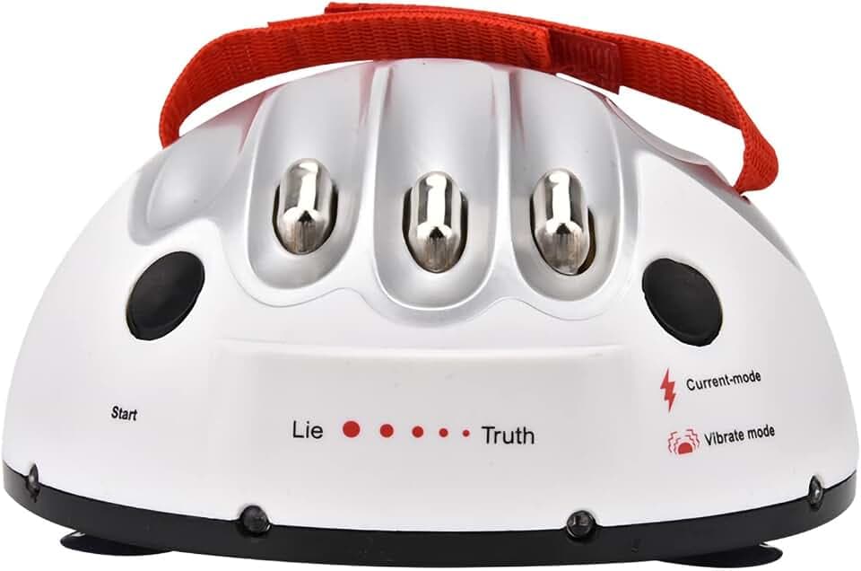 Lügendetektor, Polygraph Test Elektroschock Lügendetektor Micro Electric Shock Lie Detektor Finger Toy Party Wahrheit Spiel Spielzeug Geschenk
