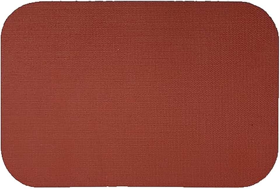 Lamons Sterling Seal & Supply Closed Cell Medium Density Silicone Sponge #7200MDS "DIY" Gasket Material, 4" x 6" Rectangle with Round Corners, 3/16" Thick (QTY 1)