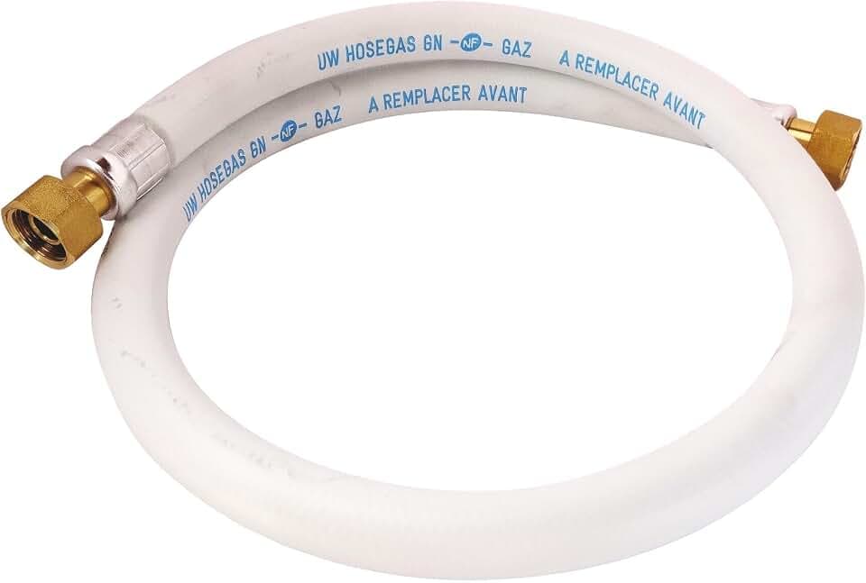 Somatherm B656-10 Gummischlauch für Naturgas, 10 Jahre, 1,00 m, Grau