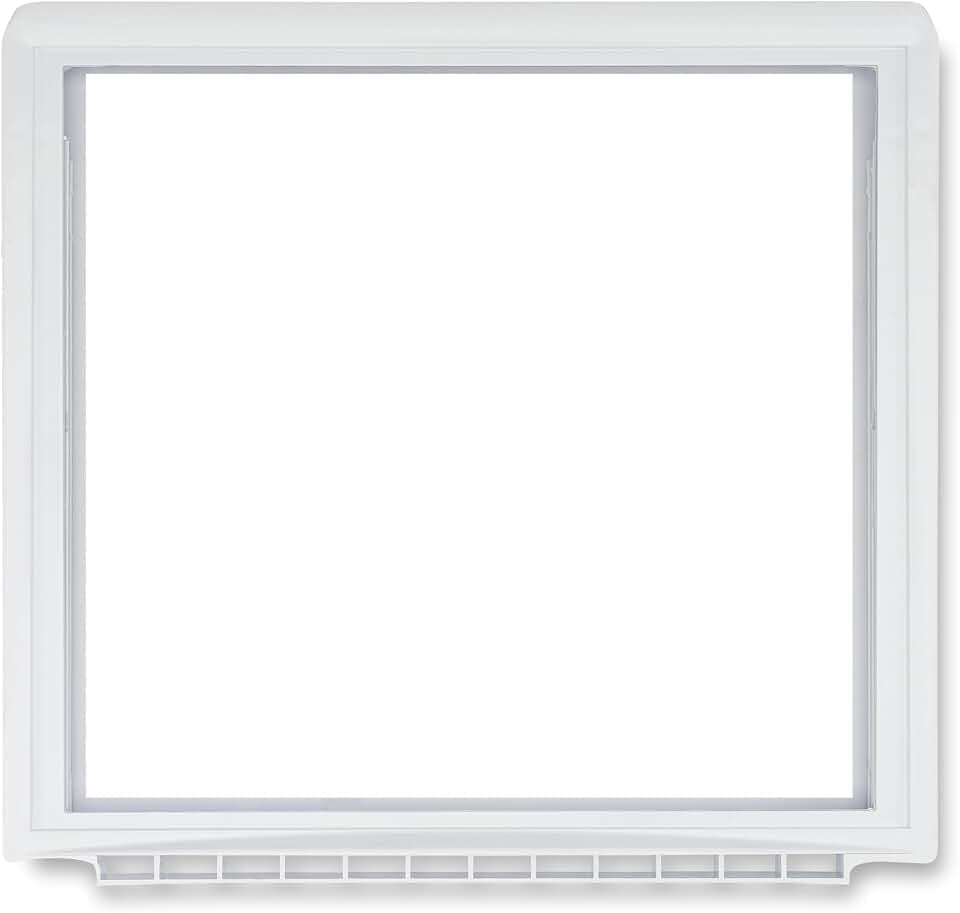 Smart Choice 240599803 Refrigerator Crisper Cover Frame, White
