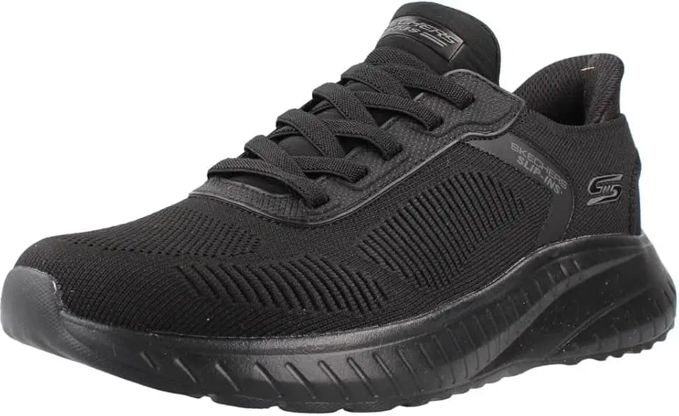 Skechers Men's Bobs Squad Chaos Solid Step Sneaker