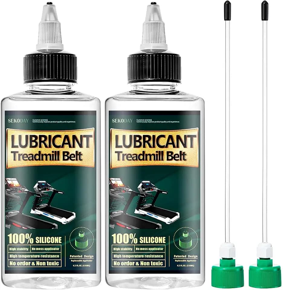 SEKODAY Silicone Treadnmill Belt Lubricants/Lubes, High Temperature Resistant and Stable Lubricant,with Hard Application Tubes and Precision Screw Caps for Easy Use