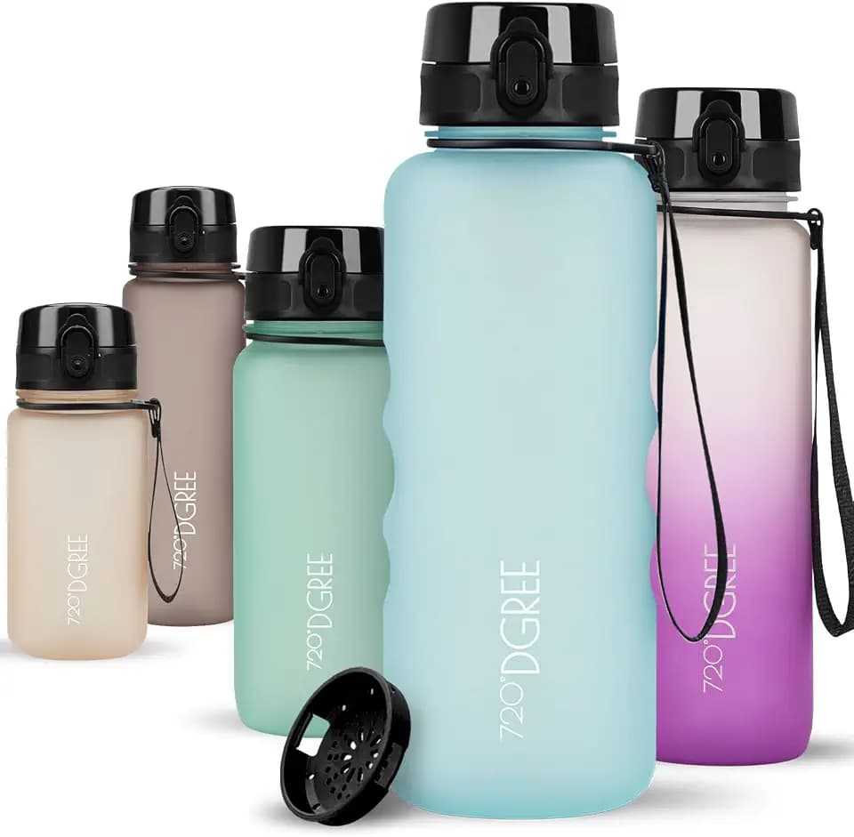 720°DGREE Trinkflasche ”uberBottle” – BPA-Frei, 6 Größen, über 40 Farben
