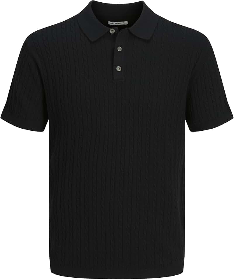JACK & JONES Male Gestricktes Polo Gestricktes Polo