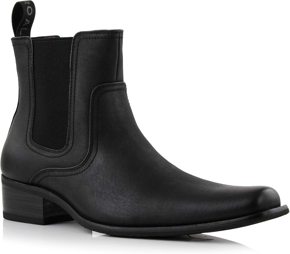 Ferro Aldo Men's Western Boot Collection | Casual & Dress Ankle Boots in Cowboy, Chelsea, & Biker Styles for Men