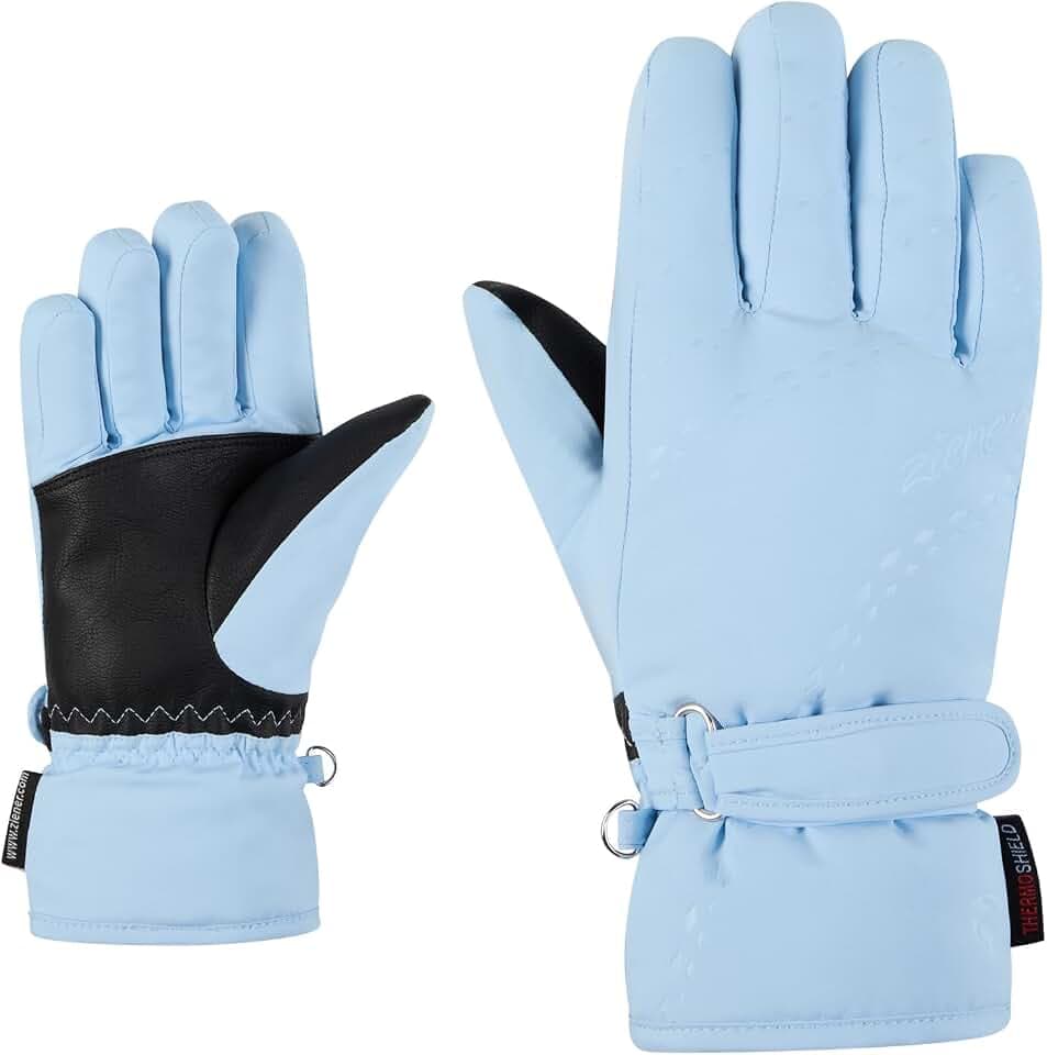 Ziener Mädchen LAMONIA-Z Ski-Handschuhe/Wintersport