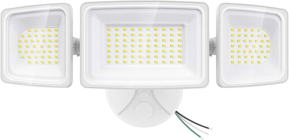 Onforu 150W LED Security Light, 15000LM Outdoor Flood Light Switch Controlled, IP65 Waterproof LED Exterior Floodlight, 6500K White Wall Mount Security Lighting for Entryway, Garage, Yard, Eave
