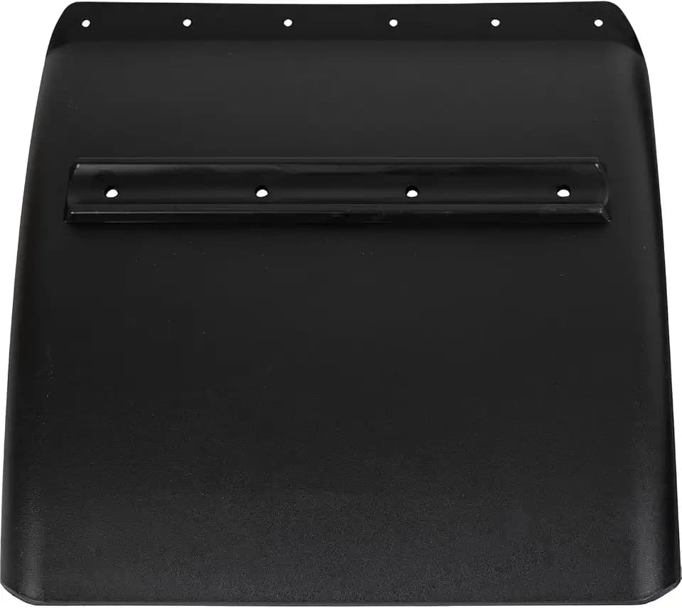 Buyers Products 8592427 Poly Quarter Fender, 24 X 24 Plastic Quarter Fender For Semi Trucks, Mounting Hardware Sold Separately