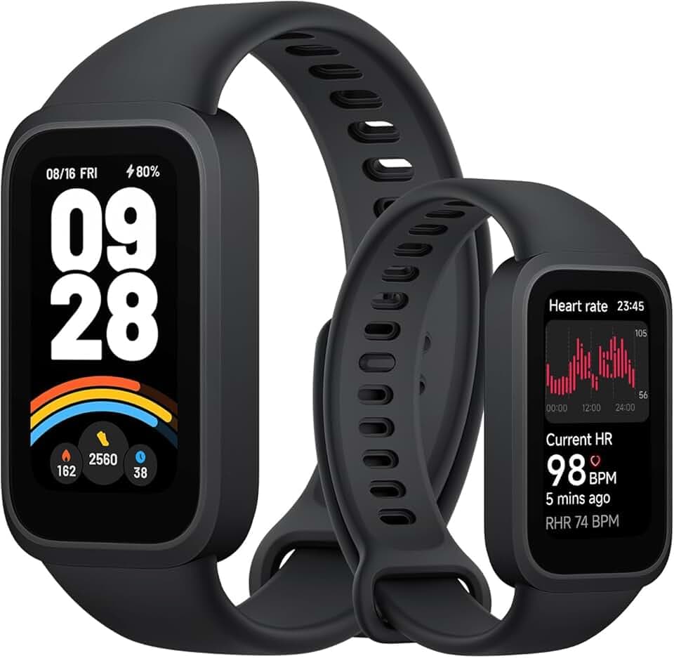 XIAOMI Smart Band 9 Active, Fitness-Armband, Schwarz