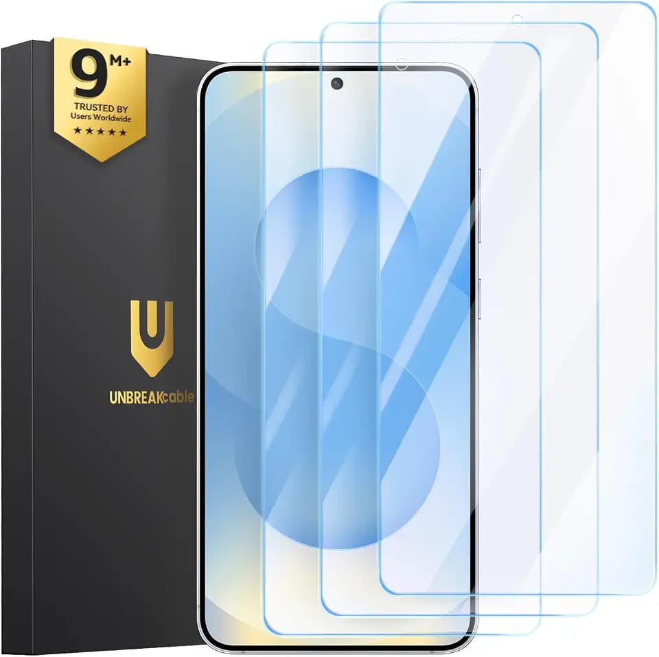 UNBREAKcable Screen Protector for Samsung Galaxy S25 + / S25 Plus- 3 Pack