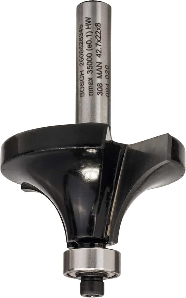Bosch 1x PRO Abrundfräser, R 15, S 8