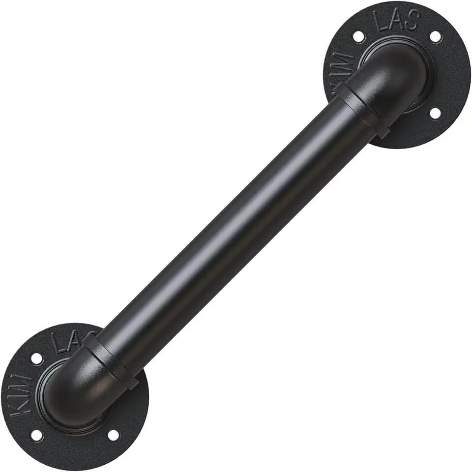 30cm Handlauf Schwarz,Handlauf für Treppen Eisen