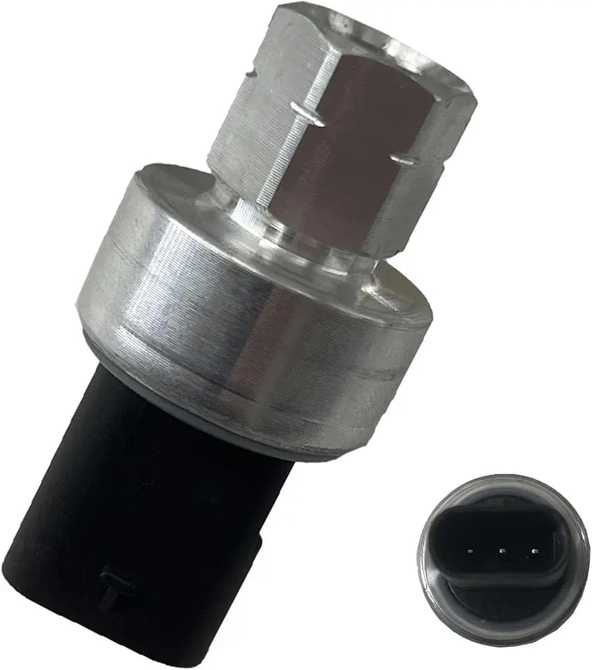 68308727AA 68141376AA A/C Pressure Switch Refrigerant Pressure Transducer Valve Compatible with Ram 1500 2500, Wrangler ProMaster Journey
