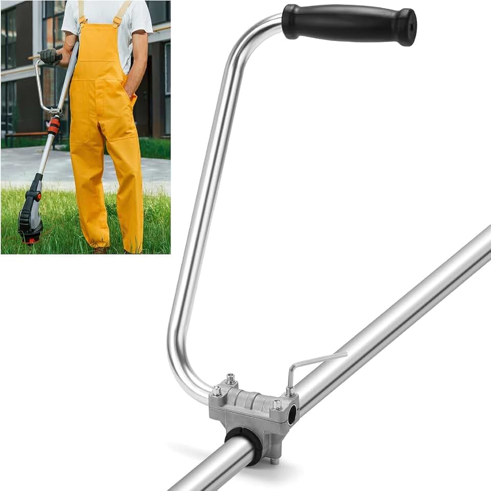 Weed Eater Ergonomic Back Saver Handle Extension for Stihl Husqvarna Echo Troy Bilt Ryobi String Trimmer