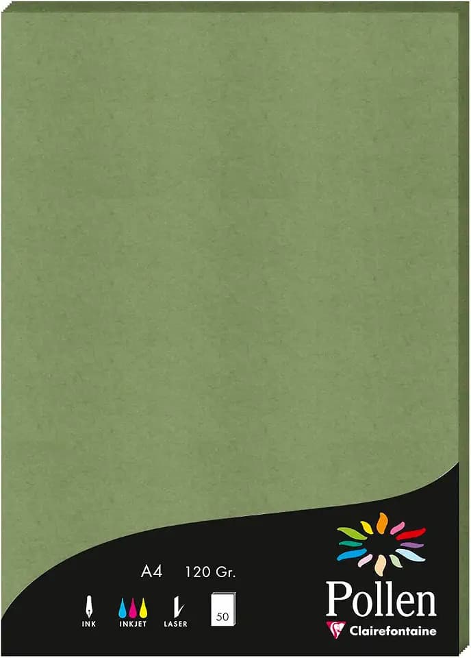Clairefontaine 4271C 50 Blatt Briefpapier Pollen A4 120g Salbei