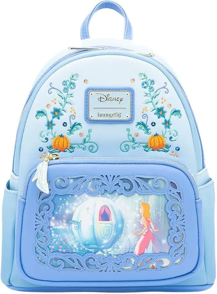 Loungefly Disney – Fenster Cinderella – Mini-Rucksack Exclusive Ed', Mehrfarbig, Mini sac à dos
