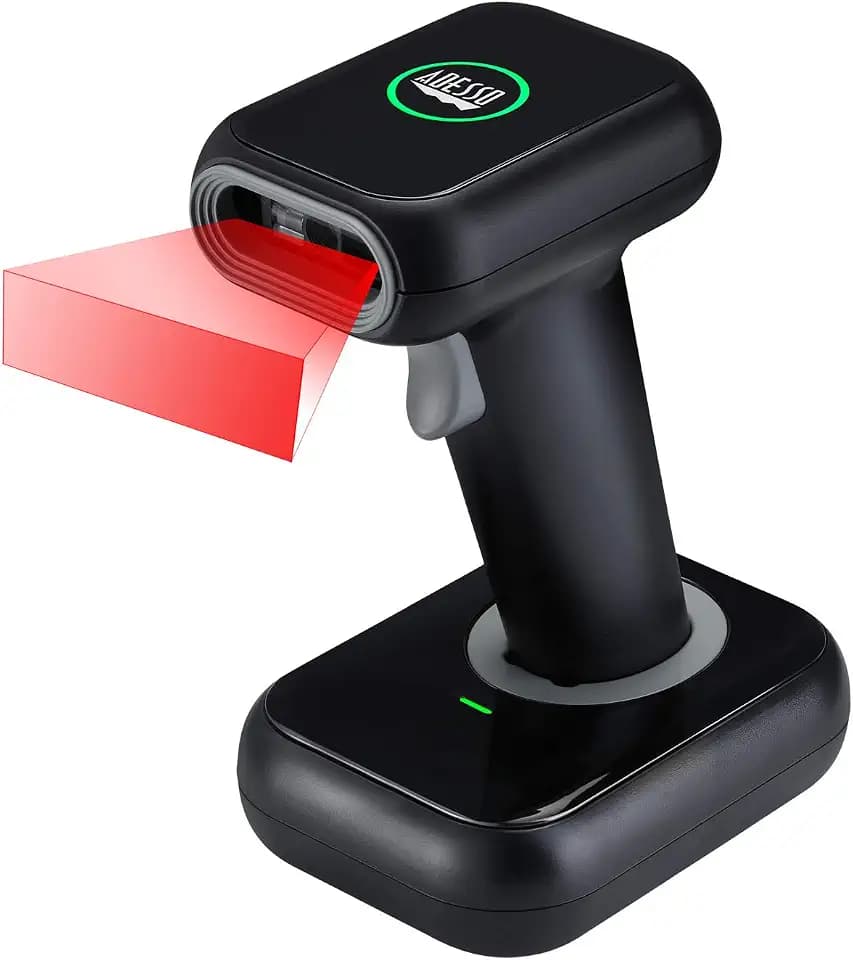 Adesso Nuscan 2700R Barcode Scanner with Charging Cradle