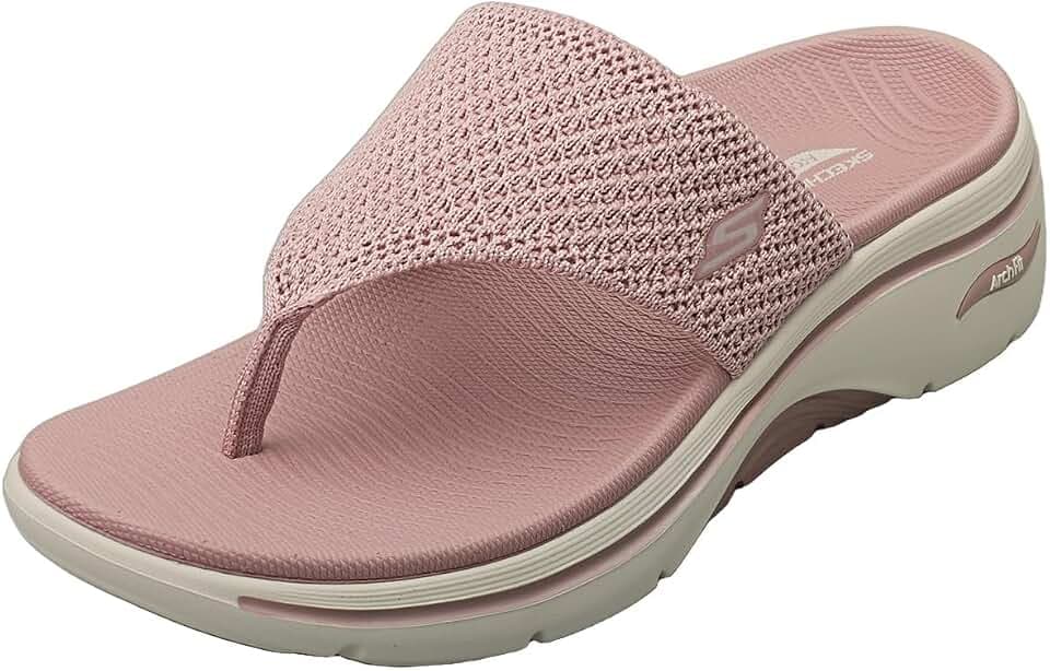 Skechers Damen Go Walk Arch Fit 2.0 Sandal CarrieFlipflop