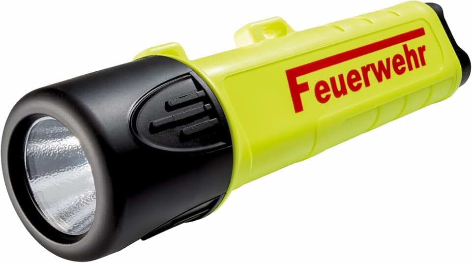Parat PX1 Feuerwehr Edition (Taschenlampe, 120 Lumen, Sicherheitsleuchte mit Halterung und Batterien, Leuchte) 6911266158