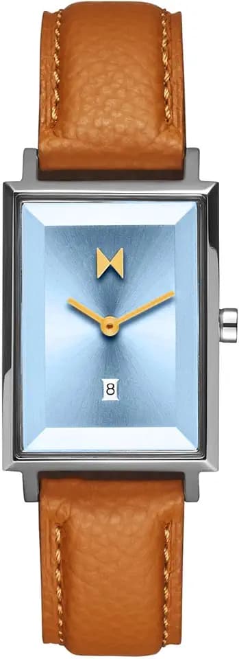 MVMT Signature Square Watches for Women - Premium Minimalist - Analog, 5 ATM/50 Meters Water Resistance - Interchangeable Band - 24mm