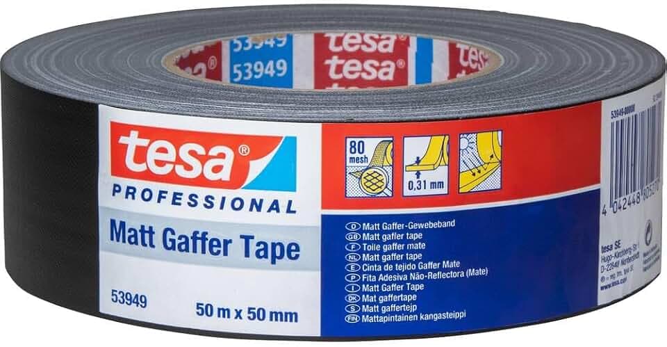 tesa Roller Nicht-permanenter Kleberoller ecoLogo - 8,5 m x 8,4 mm