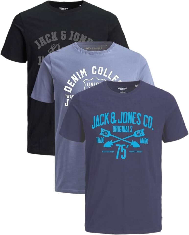 JACK & JONES Herren Slimmix T-Shirt