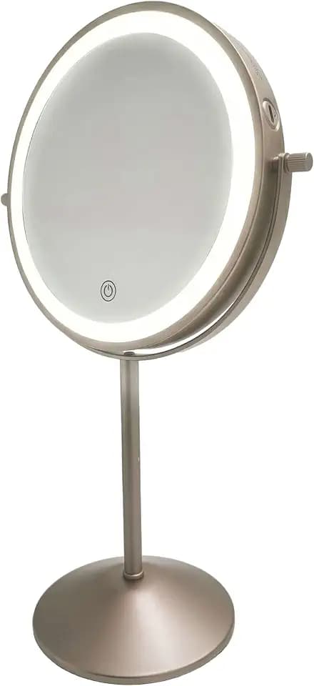 Cecotec Kosmetikspiegel mit LED FaceCare Mirror Dual, 2000 mAh