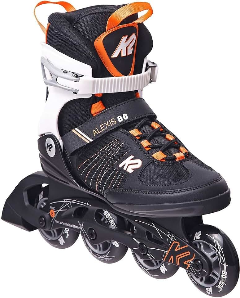 K2 Alexis 80 Inline Skate Black/Coral