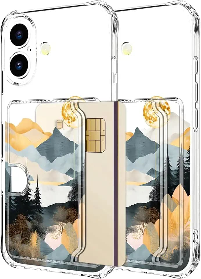 Hungo for iPhone 17 Case (Clear Trees Forest)