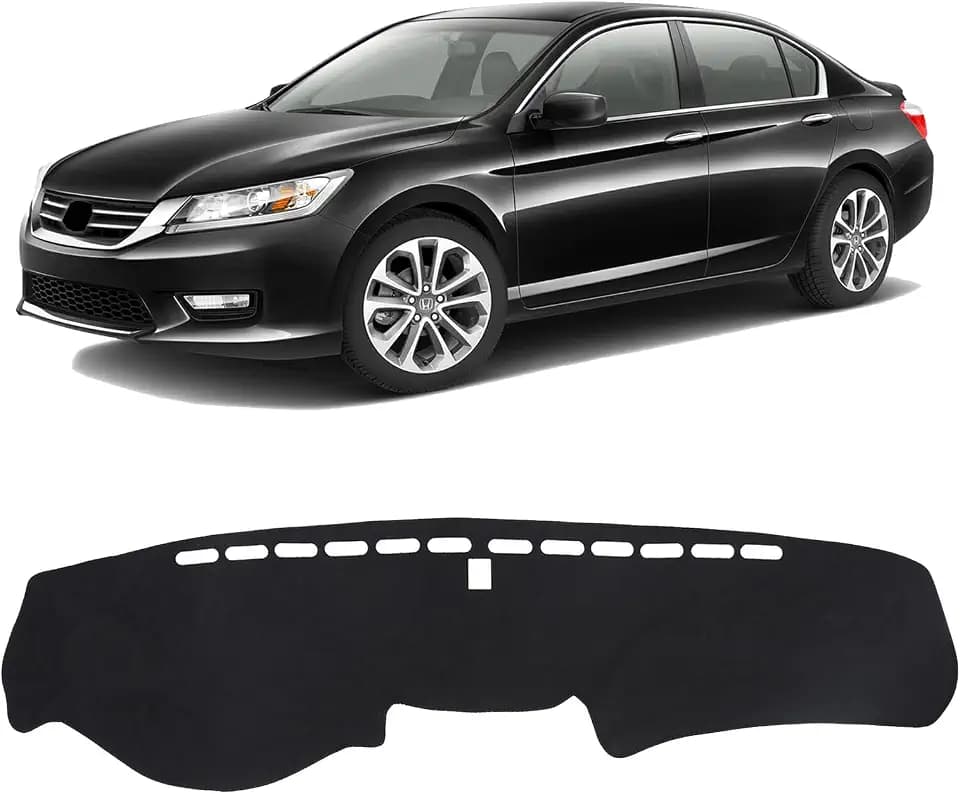 Dash Cover for Honda Accord 2012 2011 2009 2008 Accessories Flannel Dashboard Cover Dash Mat Center Console Cover Sunshield Protector Pad