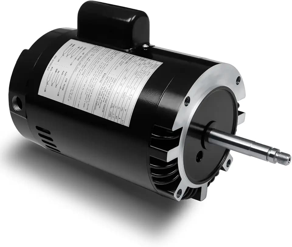 3/4 HP Swimming Pool Cleaner Booster Pump Motor Compatible with A.O. Smith Century B625, for Polaris Vac-Sweep PB460, Arneson Pool Sweep and Letro Jet Vac Cleaners, 0.75 HP Single Speed Pool Motor