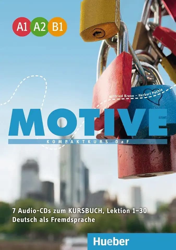 Motive A1–B1: Kompaktkurs DaF.Deutsch als Fremdsprache / Audio-CDs zum Kursbuch, Lektion 1–30