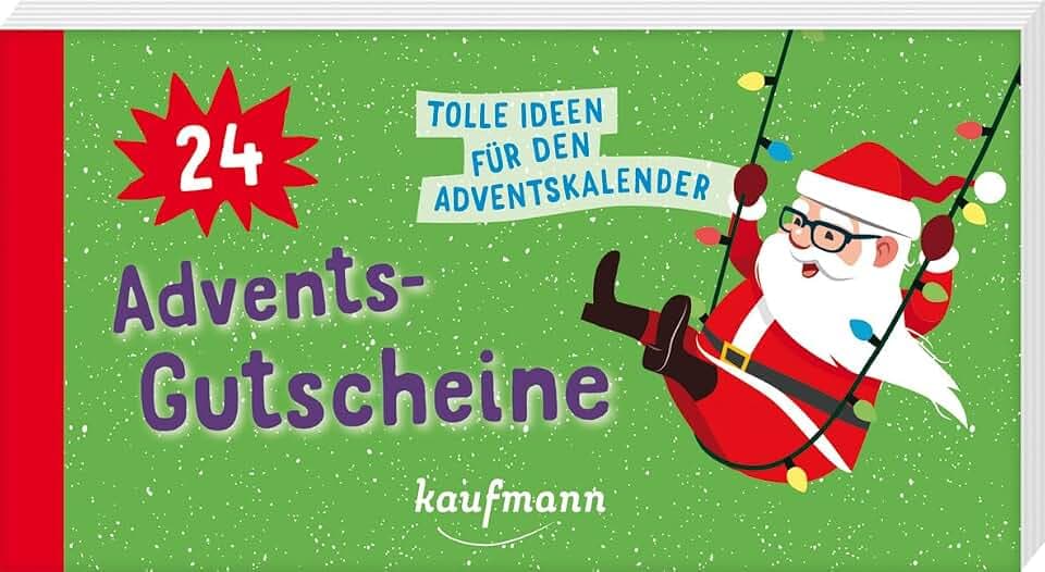 24 Advents-Gutscheine: Tolle Ideen für den Adventskalender