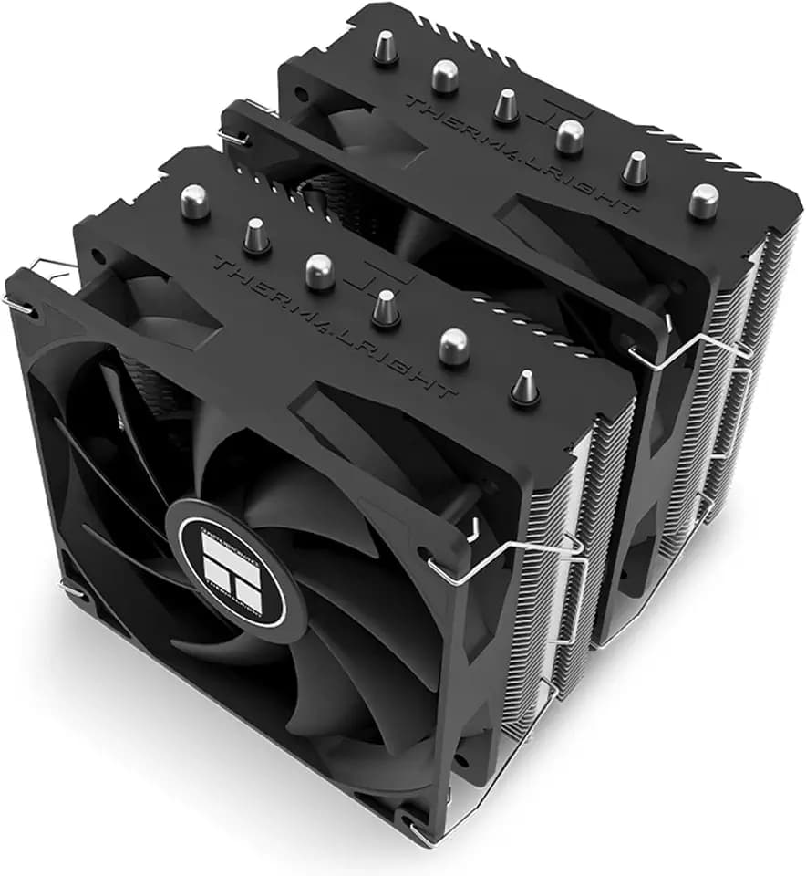 Thermalright Peerless Assassin 120 SE Extrem CPU Air Cooler with 6 Heat Pipes, Dual PWM Fans, AGHP heatpipe Technology, 154mm High Cooling, for AM5/AM4, Intel LGA1851/1700/1150/1151/1155/1156/1200