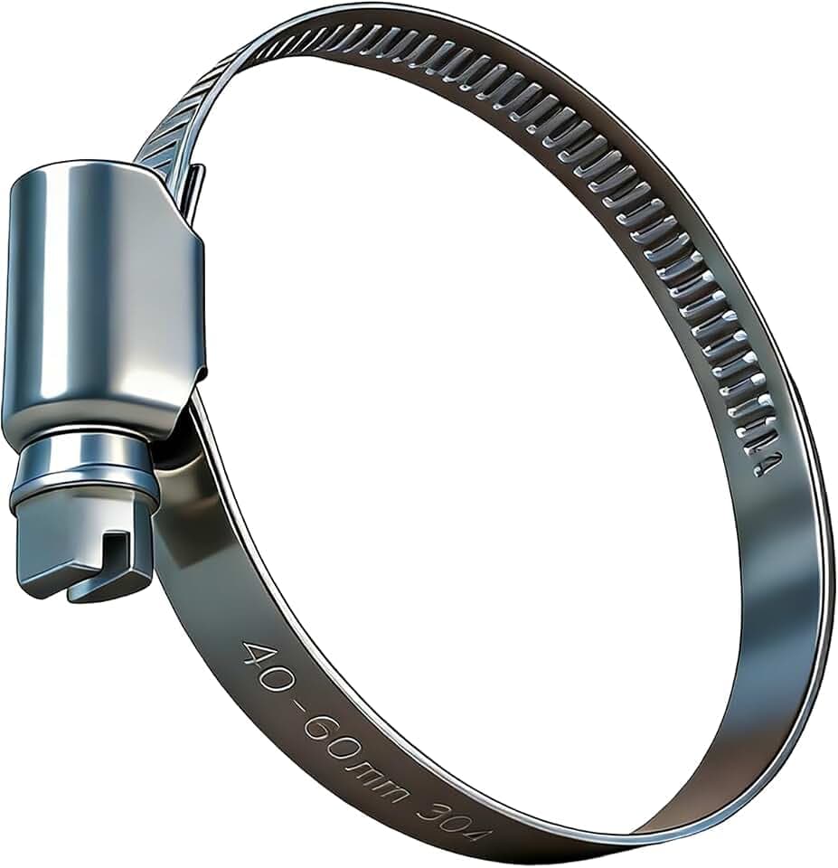 4 Stück Schlauchschellen 80-100mm Edelstahl Schlauchschelle